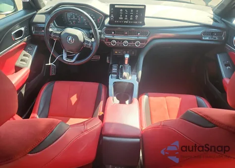 2024 Acura Integra A-Spec Tech из США, поврежденный, VIN 19UDE4H65RA007652